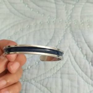 Thin Blue Line Bracelet